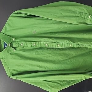 Ralph Lauren Green Button Down Shirt